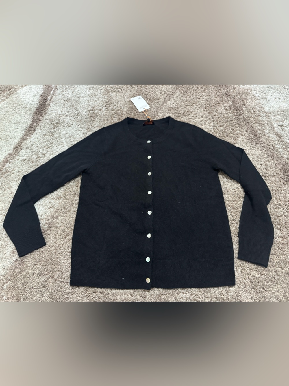 Quince Mongolian Cashmere Cardigan Sweater - Picture 2 of 5